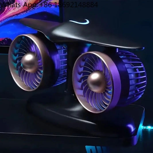 Desktop Turbo Fan for Jetfan Second Generation Long Life Office Circulating Fan Creative Aircraft Engine Turbo Fan