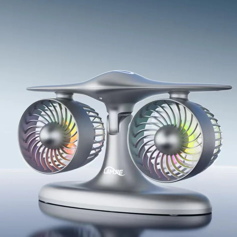 Desktop Turbo Fan for Jetfan Second Generation Long Life Office Circulating Fan Creative Aircraft Engine Turbo Fan