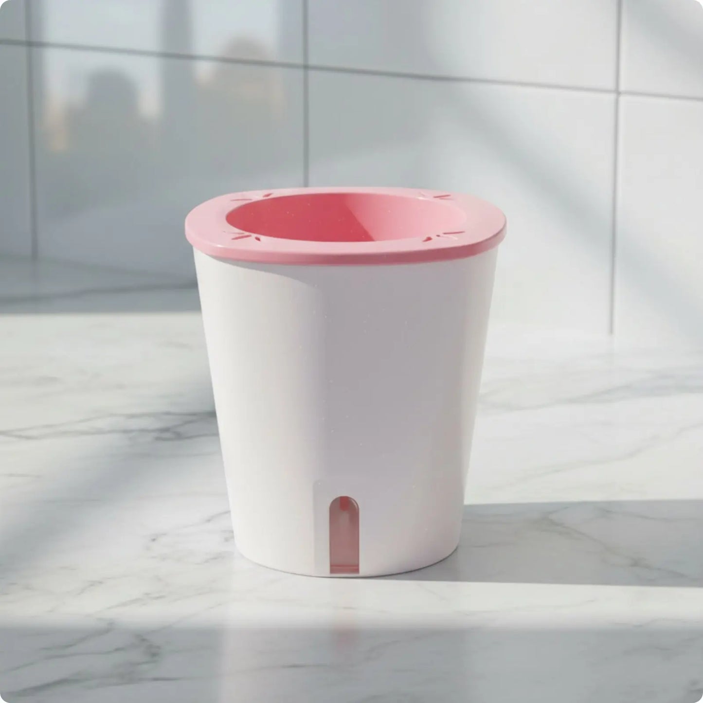Self Watering Planter Large Size Self Watering Pot Water Reservoir Planter Hydroponic Garden Container Lightweight for Outdoor