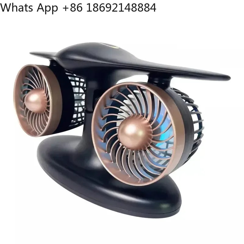 Desktop Turbo Fan for Jetfan Second Generation Long Life Office Circulating Fan Creative Aircraft Engine Turbo Fan
